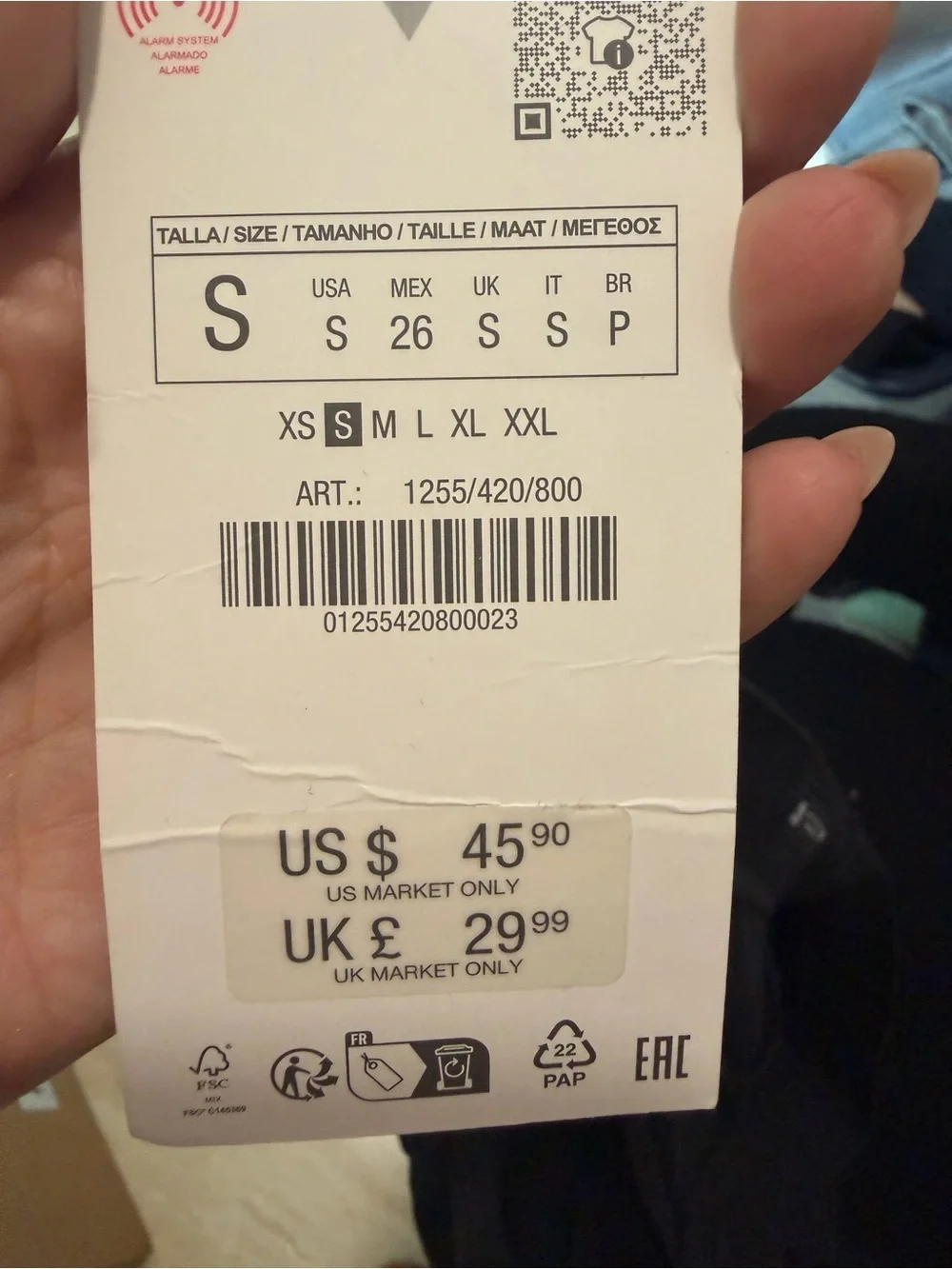 Zara effortless wide